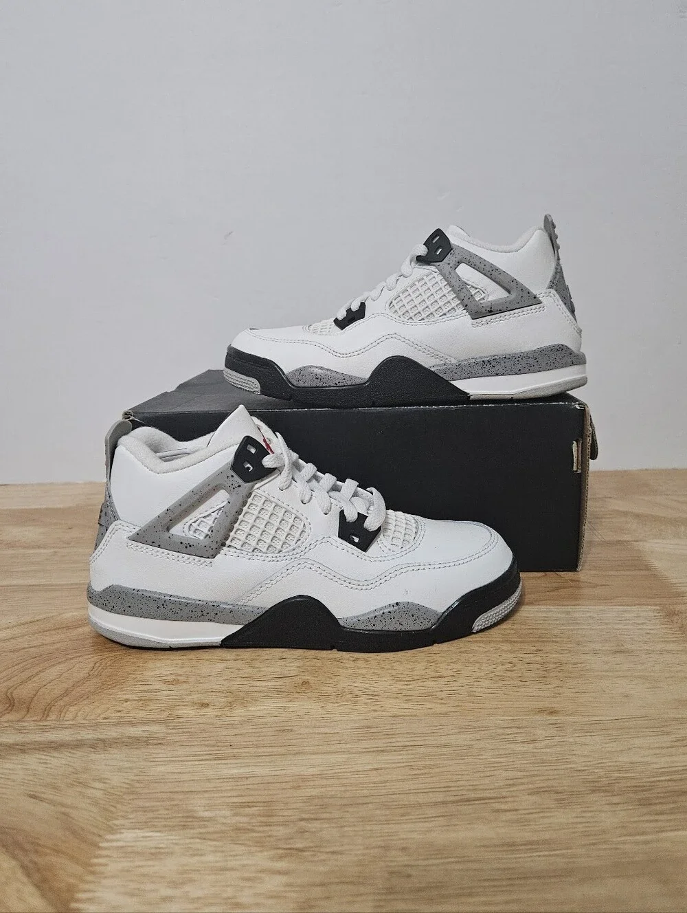 Nike Jordan 4 Retro White Cement PS